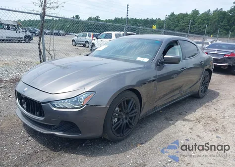 2015 Maserati Ghibli S Q4 from USA, damaged, VIN ZAM57RTA2F1133030